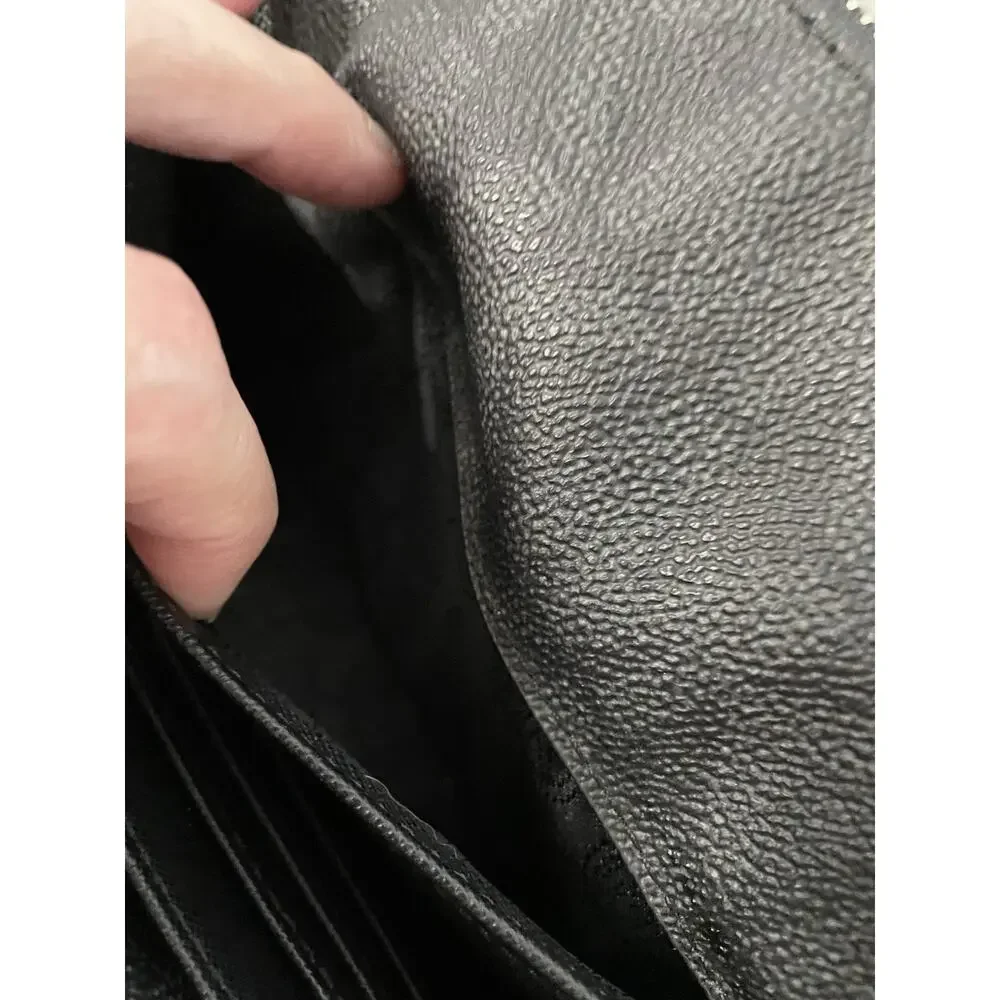 Michael Kors Black Leather Cross Body Purse